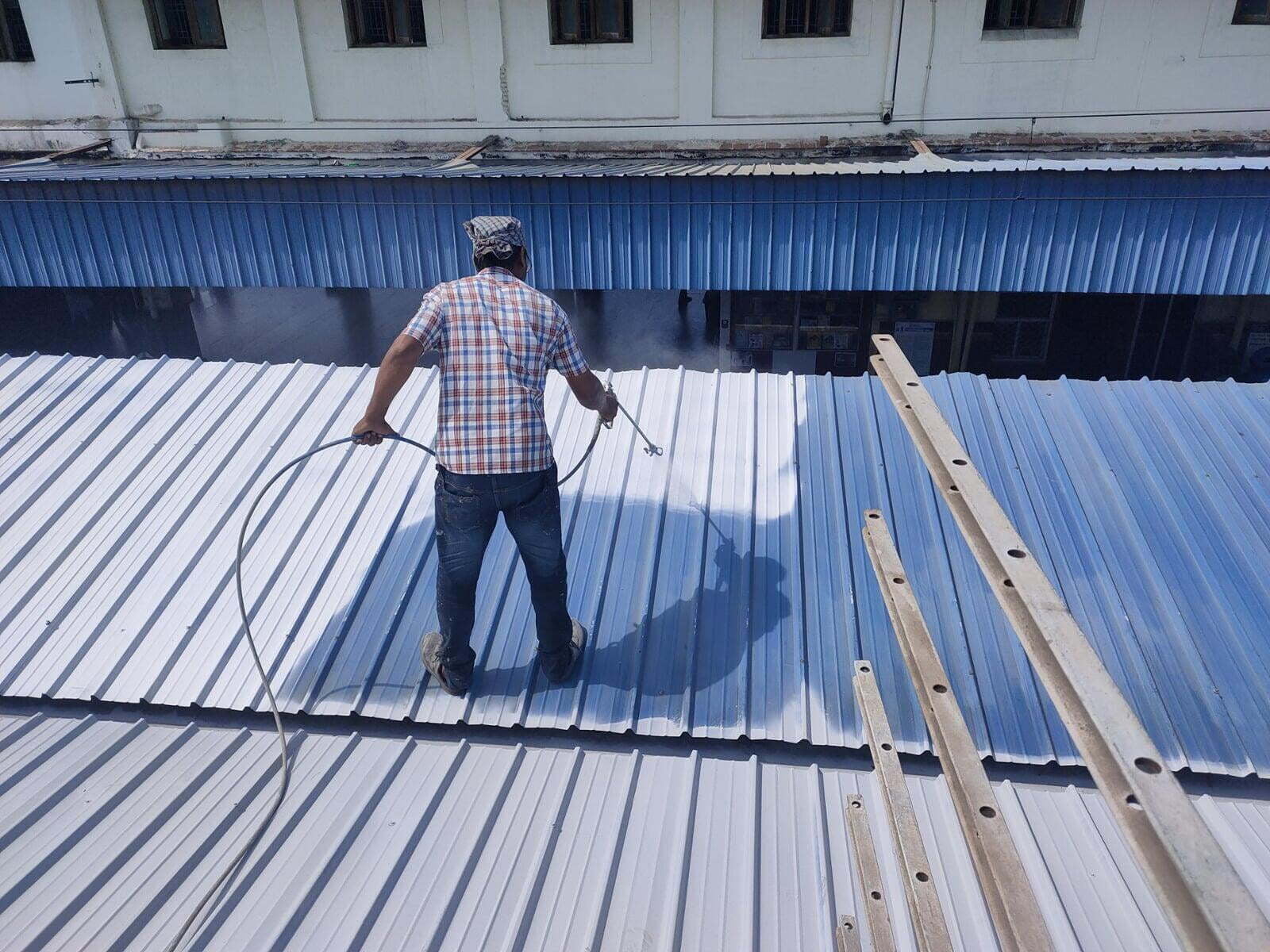 Coimbatore Railway Station Cool Roof